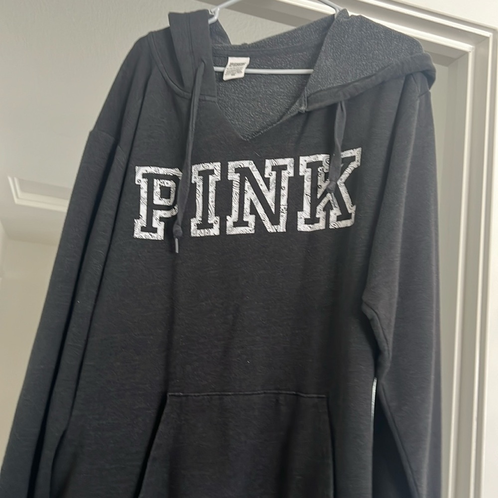 Pink hoodie